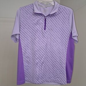 Nike Golf Purple Polo Shirt